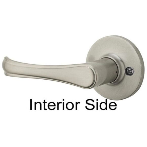 Kwikset Burbank Passage Door Lever Set 407BBL 15 - Picture 5 of 13